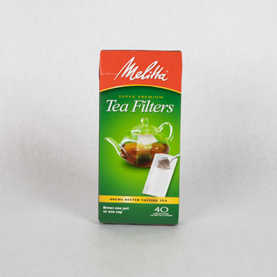 Melitta Tea Filter - 40 Count